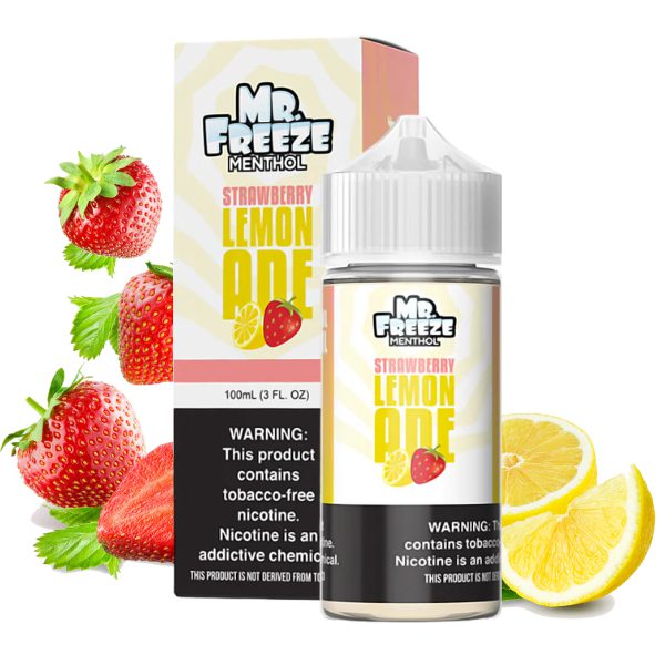LÍQUIDO FREEBASE STRAWBERRY LEMONADE - MR FREEZE