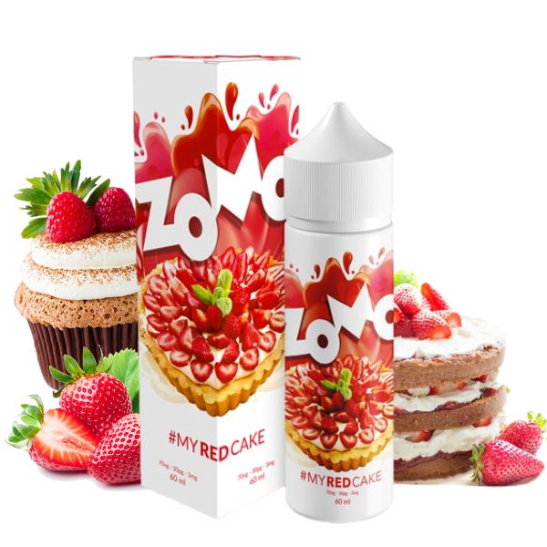 LÍQUIDO FREEBASE MY RED CAKE - ZOMO