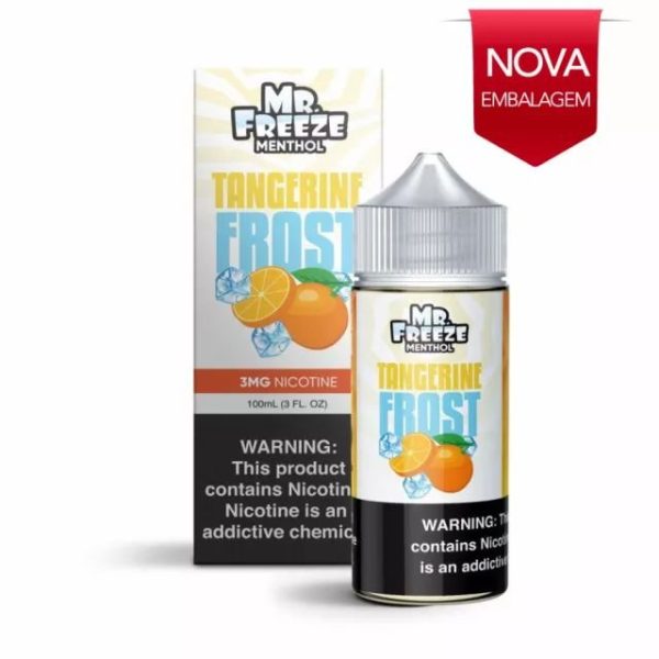 LÍQUIDO FREEBASE TANGERINE FROST - MR FREEZE - Imagem 2