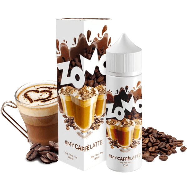 LÍQUIDO FREEBASE CAFFÉ LATTE - ZOMO