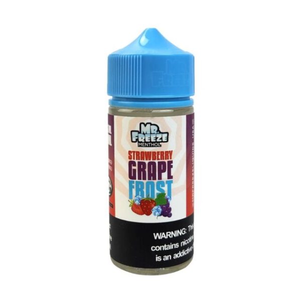 LÍQUIDO FREEBASE STRAWBERRY GRAPE FROST - MR FREEZE - Imagem 2