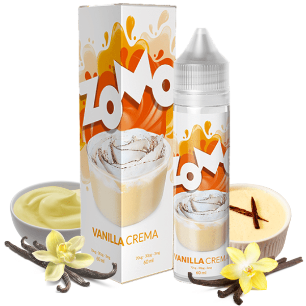 LÍQUIDO FREEBASE VANILLA CREMA - ZOMO