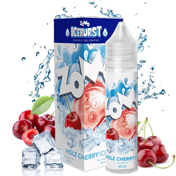 LÍQUIDO FREEBASE HOLZ CHERRY ICE - ZOMO ICEBURST