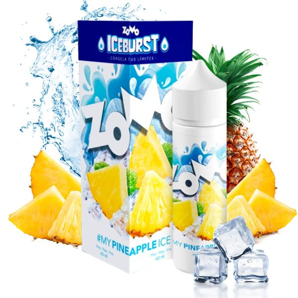 LÍQUIDO FREEBASE MY PINEAPPLE ICE - ZOMO ICEBURST