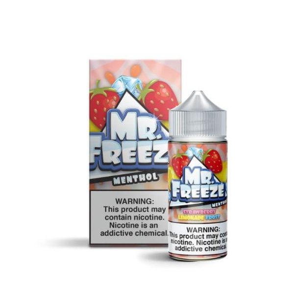 LÍQUIDO FREEBASE STRAWBERRY LEMONADE FROST - MR FREEZE - Imagem 3