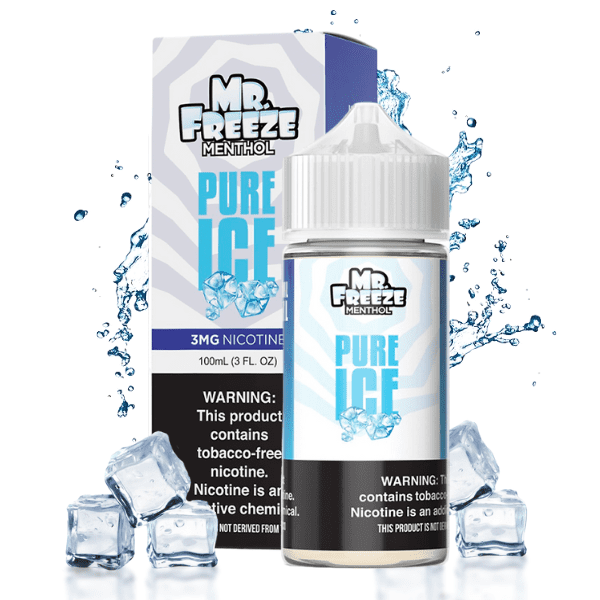 LÍQUIDO FREEBASE PURE ICE - MR FREEZE