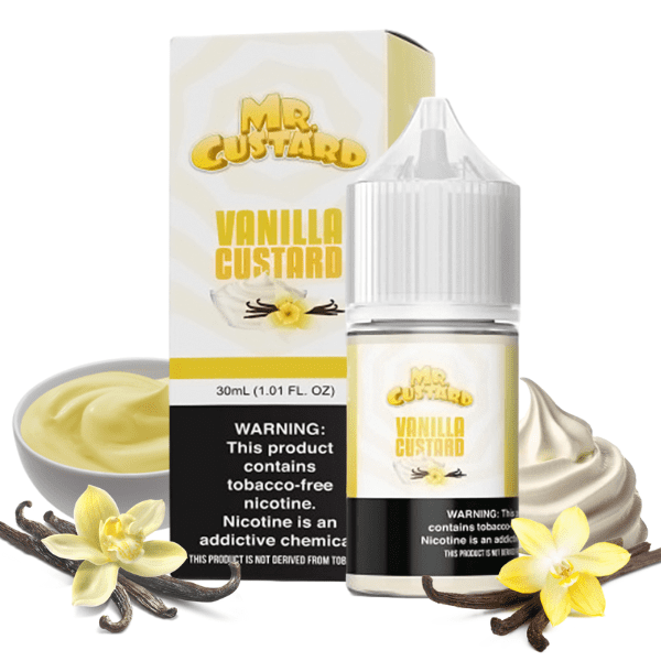 LÍQUIDO NICSALT VANILLA CUSTARD - MR CUSTARD