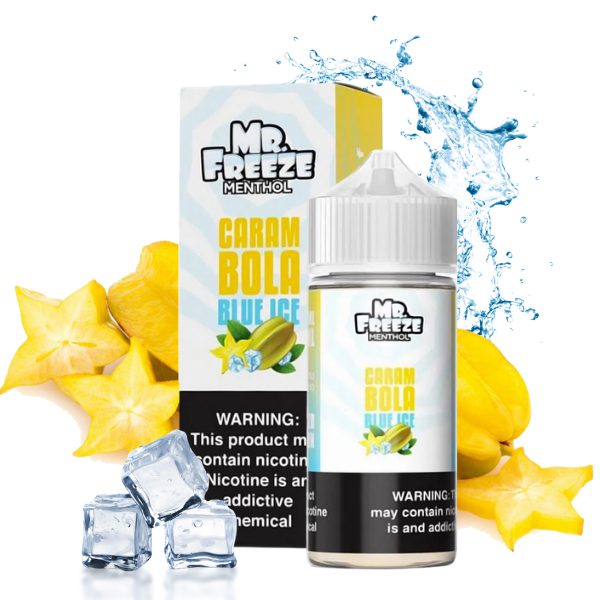 LÍQUIDO FREEBASE CARAMBOLA BLUE ICE - MR FREEZE