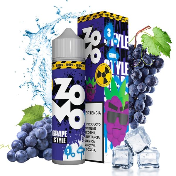 LÍQUIDO FREEBASE GRAPE STYLE – ZOMO