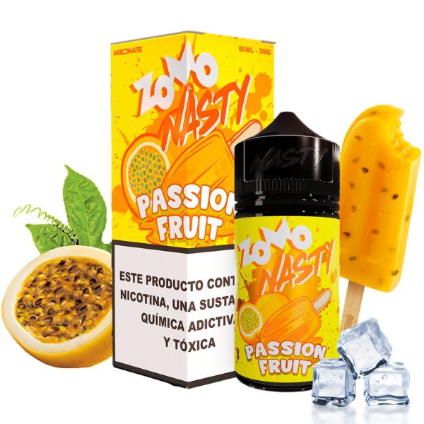 LÍQUIDO FREEBASE PICOLE DE MARACUJÁ - ZOMO NASTY