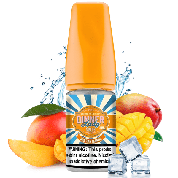 LÍQUIDO NICSALT SUN TAN MANGO - DINNER LADY