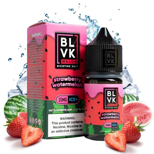 LÍQUIDO NICSALT STRAWBERRY WATERMELON - BLVK MELON
