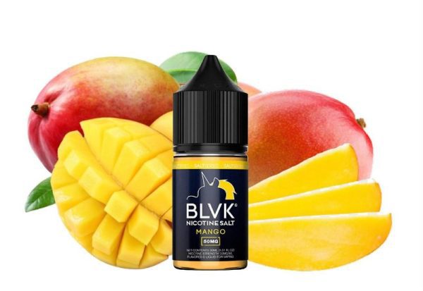 LÍQUIDO NICSALT MANGO - BLVK SALT - Imagem 2