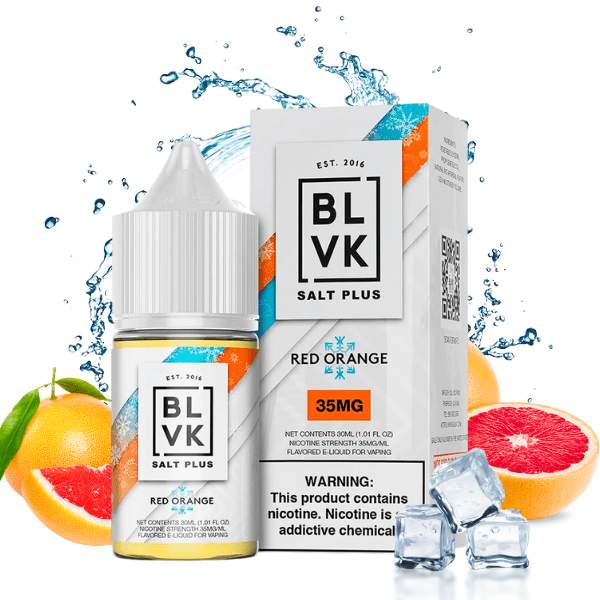 LIQUIDO NICSALT RED ORANGE ICE - BLVK PLUS