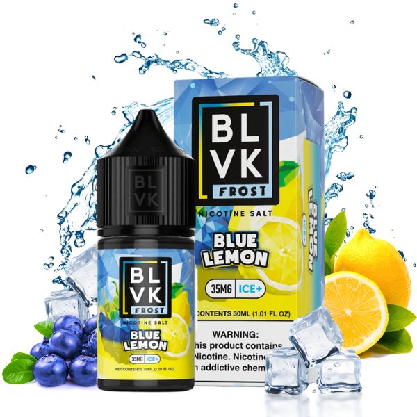 LÍQUIDO NICSALT BLUE LEMON - BLVK FROST