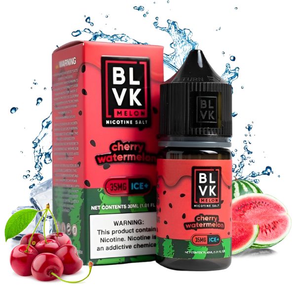 LÍQUIDO NICSALT CHERRY WATERMELON - BLVK MELON