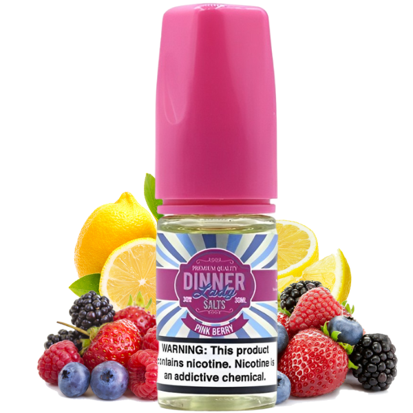 LÍQUIDO NICSALT PINK BERRY - DINNER LADY