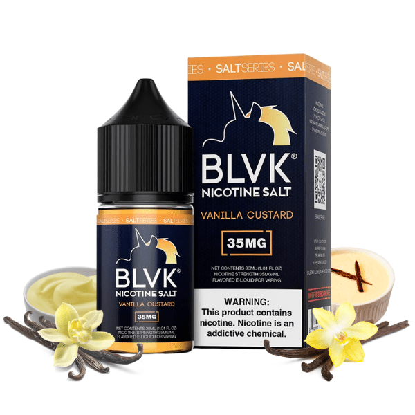 LIQUIDO NICSALT VANILLA CUSTARD - BLVK SALT