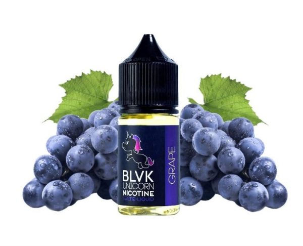 LÍQUIDO NICSALT GRAPE - BLVK SALT - Imagem 2