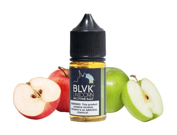 LÍQUIDO NICSALT APPLE - BLVK SALT - Imagem 2