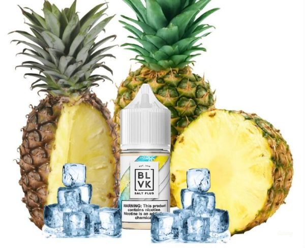 LIQUIDO NICSALT PINEAPPLE ICE - BLVK PLUS - Imagem 2