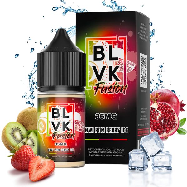 LÍQUIDO NICSALT KIWI POMEGRANATE BERRY ICE - BLVK FUSION