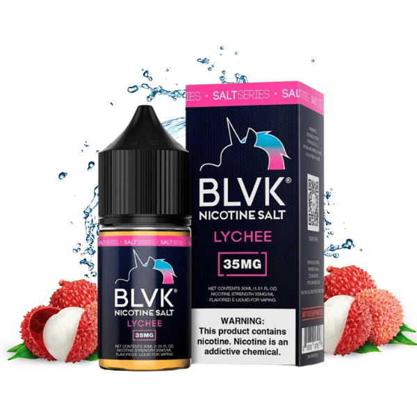 LÍQUIDO NICSALT LYCHEE - BLVK SALT