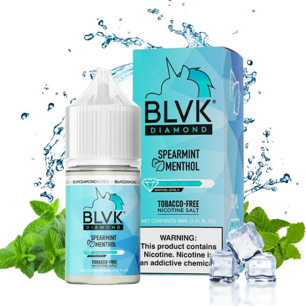 LÍQUIDO NICSALT SPEARMINT MENTHOL - BLVK DIAMOND