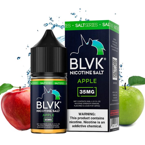 LÍQUIDO NICSALT APPLE - BLVK SALT