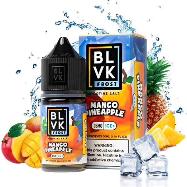 LÍQUIDO NICSALT MANGO PINEAPPLE - BLVK FROST