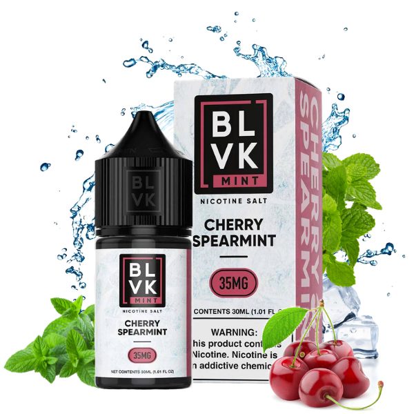 LÍQUIDO NICSALT CHERRY SPEARMINT - BLVK MINT