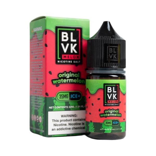 LÍQUIDO NICSALT ORIGINAL WATERMELON - BLVK MELON - Imagem 2