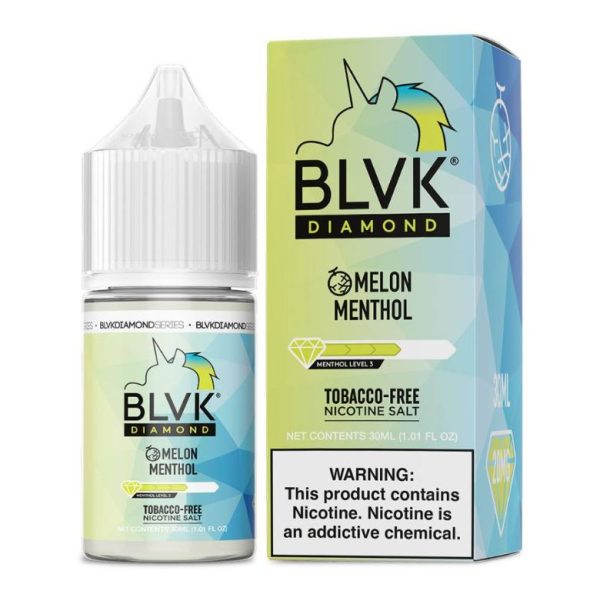 LÍQUIDO NICSALT MELON MENTHOL - BLVK DIAMOND - Imagem 2