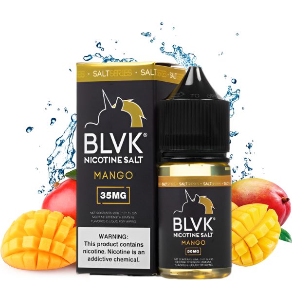 LÍQUIDO NICSALT MANGO - BLVK SALT