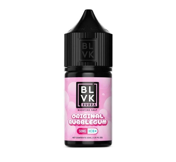 LÍQUIDO NICSALT ORIGINAL BUBBLEGUM ICE - BLVK BUBBA - Imagem 4