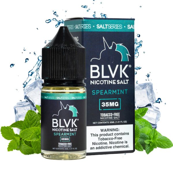 LÍQUIDO NICSALT SPEARMINT - BLVK SALT
