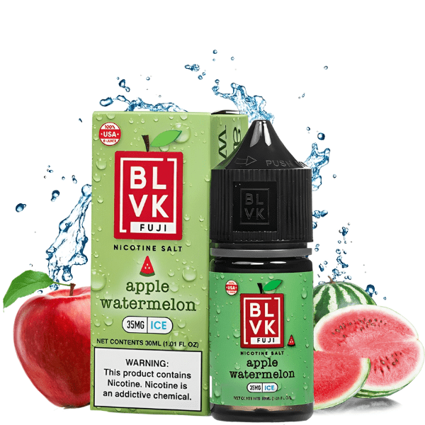 LÍQUIDO NICSALT APPLE WATERMELON - BLVK FUJI