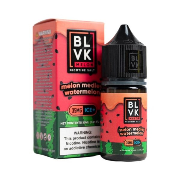 LÍQUIDO NICSALT MELON MEDLEY WATERMELON - BLVK MELON - Imagem 2