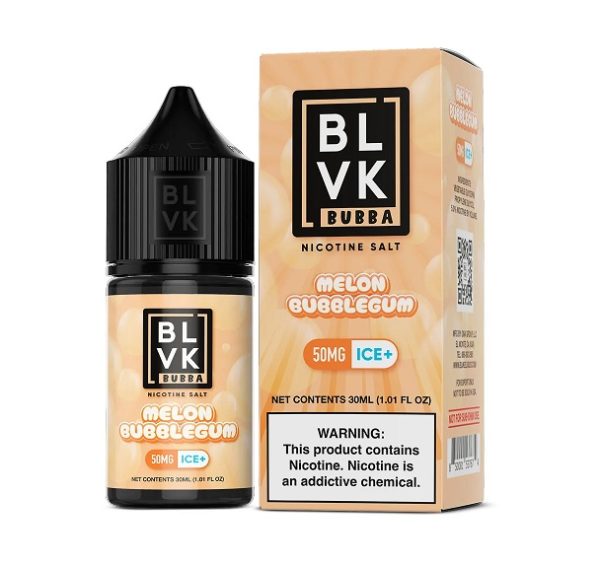 LÍQUIDO NICSALT  MELON BUBBLEGUM ICE - BLVK BUBBA - Imagem 3
