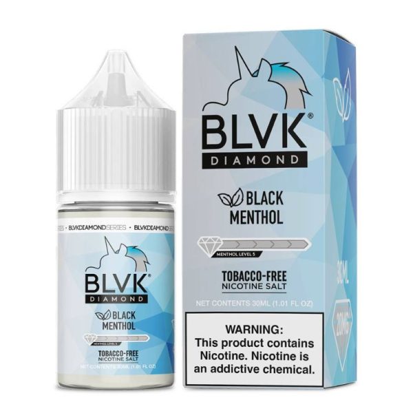 LÍQUIDO NICSALT BLACK MENTHOL - BLVK DIAMOND - Imagem 2