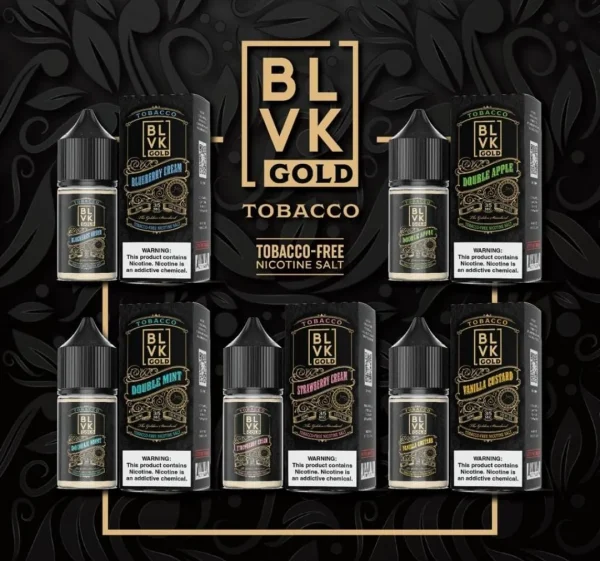 LÍQUIDO NICSALT VANILLA CUSTARD - BLVK GOLD - Imagem 3
