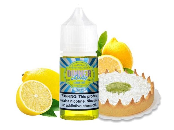 LÍQUIDO NICSALT LEMON TART - DINNER LADY - Imagem 2