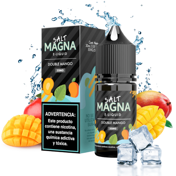 LÍQUIDO DOUBLE MANGO MINT - NICSALT - MAGNA