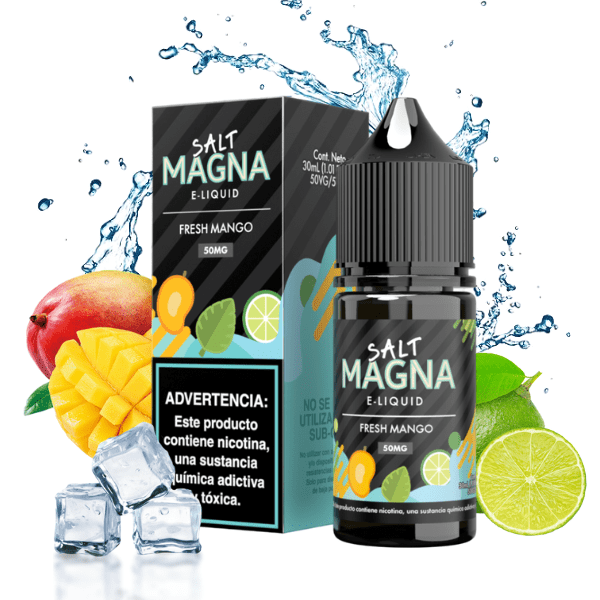 LÍQUIDO FRESH MANGO MINT - NICSALT - MAGNA