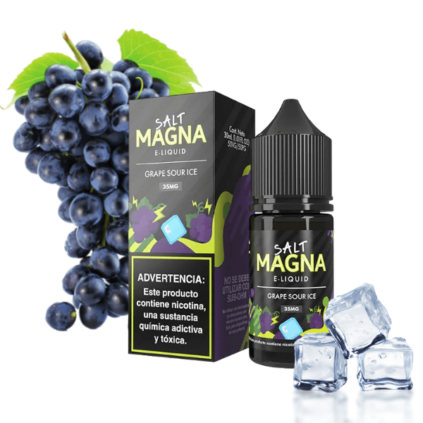 LÍQUIDO NICSALT GRAPE SOUR ICE - MAGNA