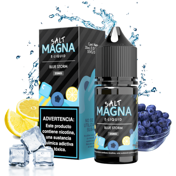 LÍQUIDO BLUE STORM - NICSALT - MAGNA