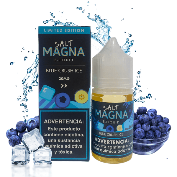 LÍQUIDO NICSALT BLUE CRUSH ICE – MAGNA