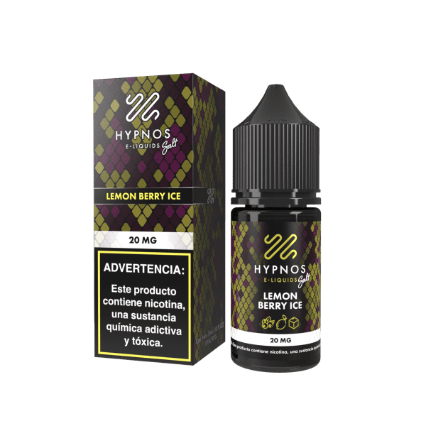 LÍQUIDO NICSALT LEMON BERRY ICE - HYPNOS - Imagem 3