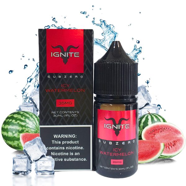LÍQUIDO NICSALT ICY WATERMELON - IGNITE