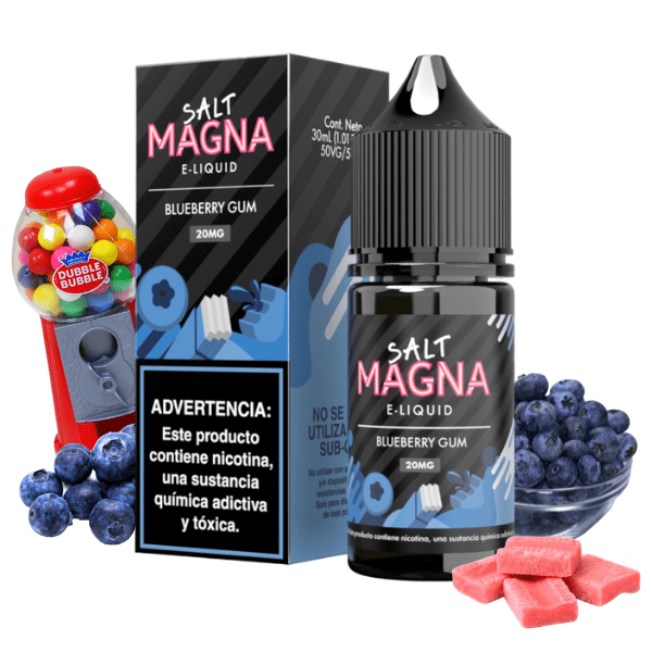 LÍQUIDO BLUEBERRY GUM – NICSALT – MAGNA